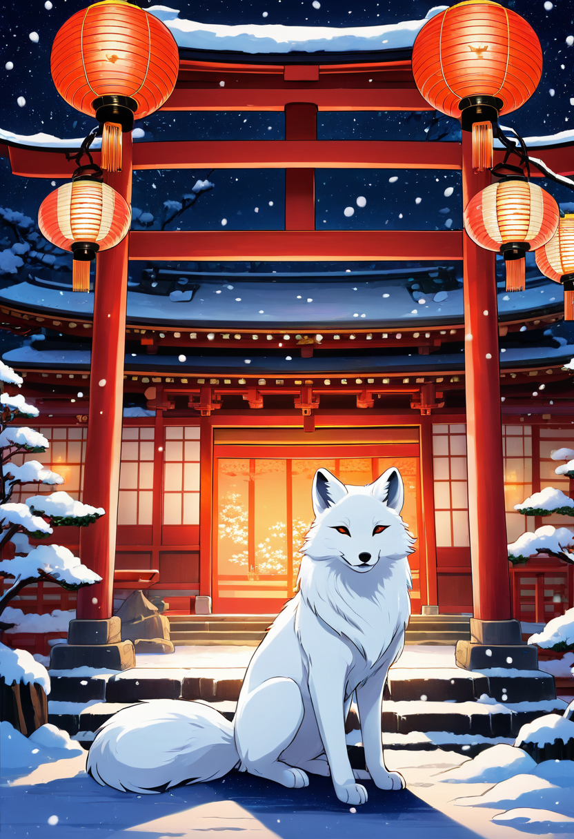 Snow Fox Spirit