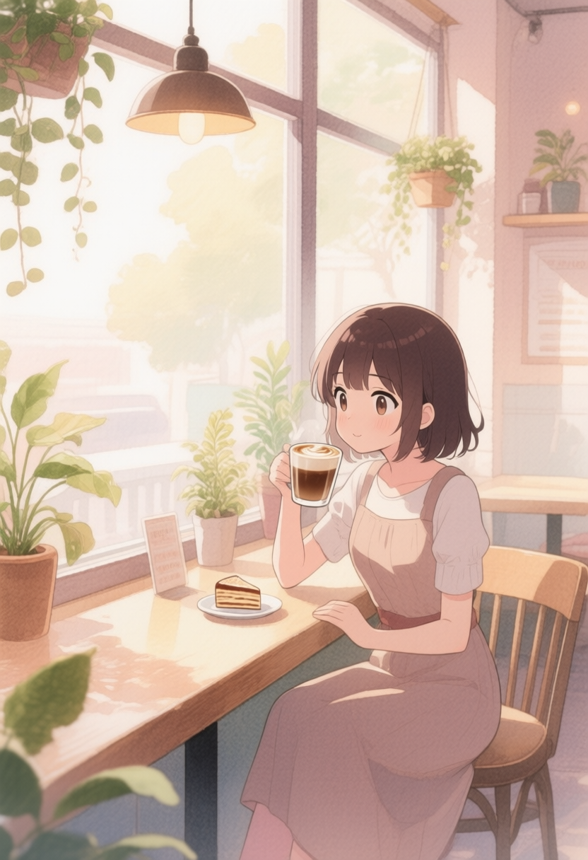 Sunlit Latte