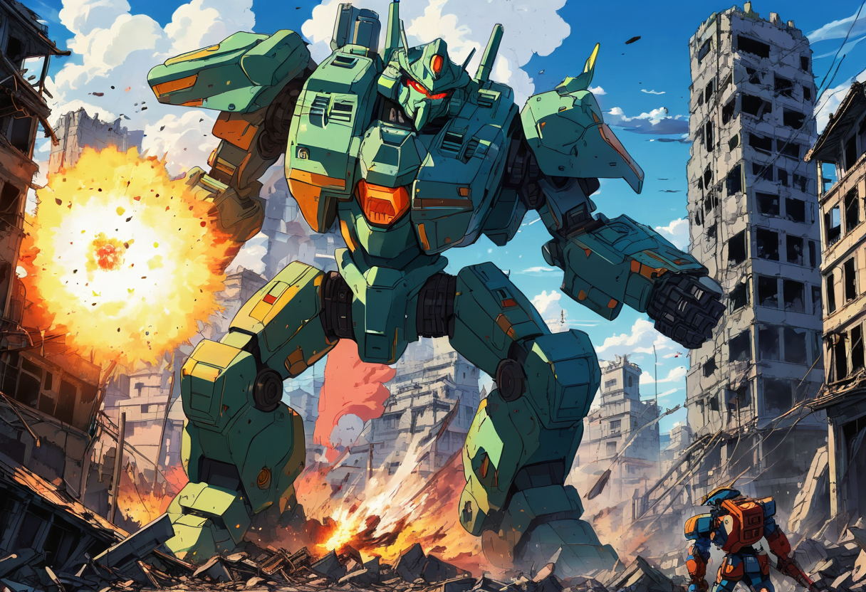 Mecha vs Kaiju