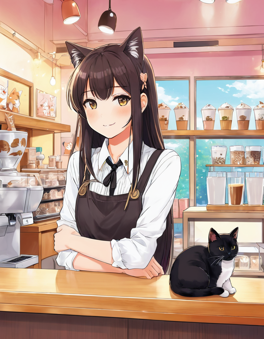 Cat Cafe: Barista