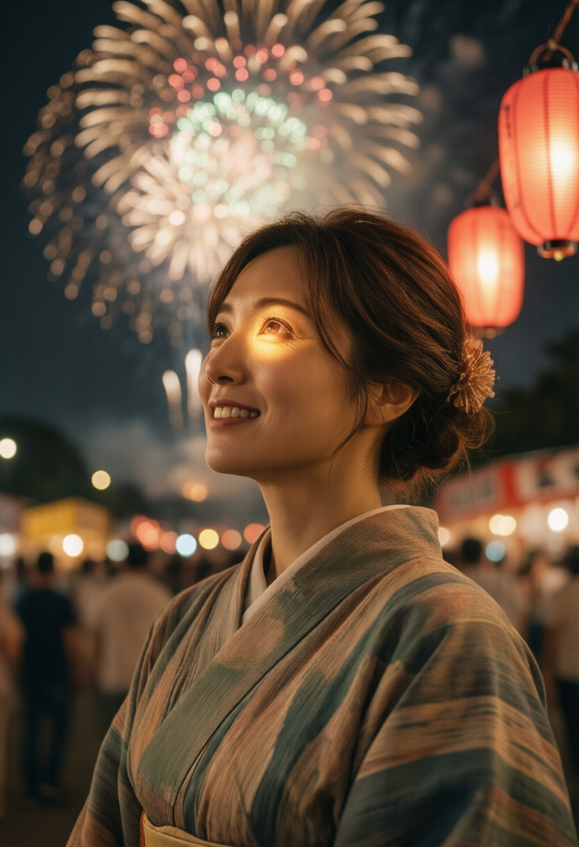 Fireworks in Her Eyes