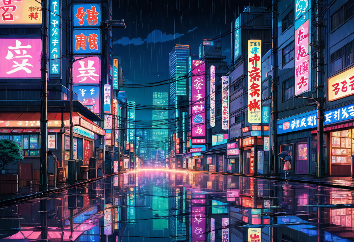 Neon Tokyo Nights