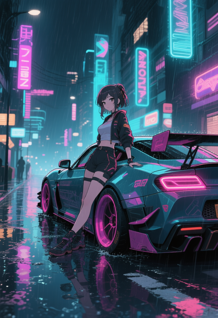 Neon Circuit Racer 3