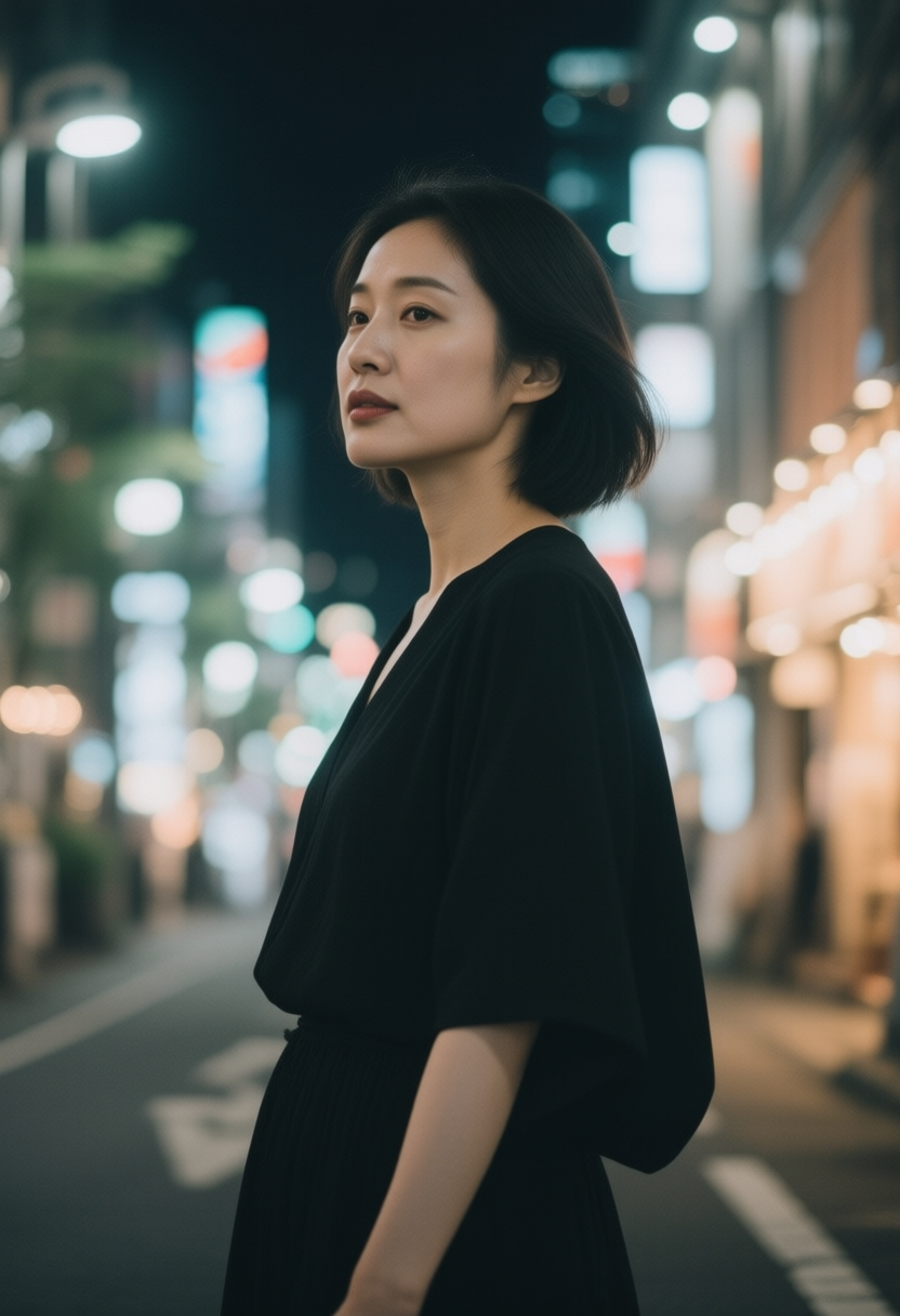 City Night Portrait 3