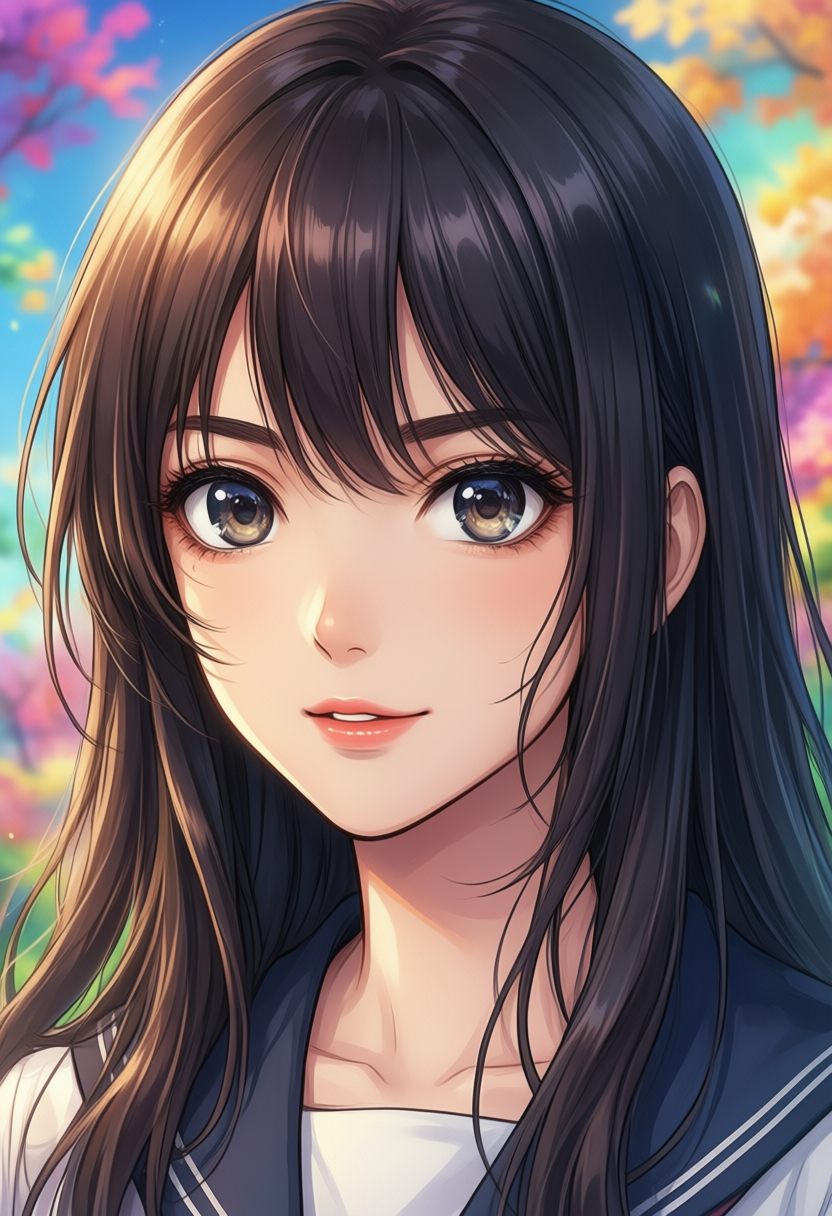 Model Anime 2D V2 9