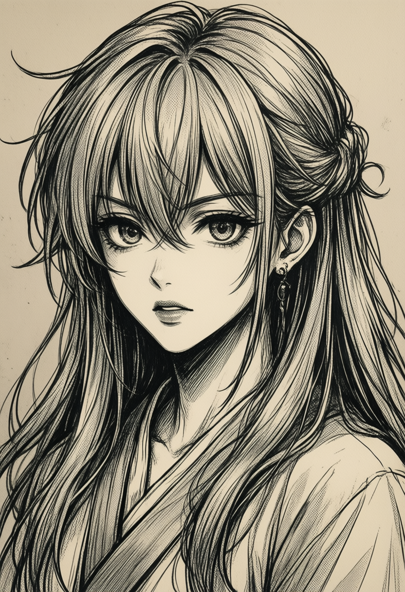 Model Anime 2D V2 4