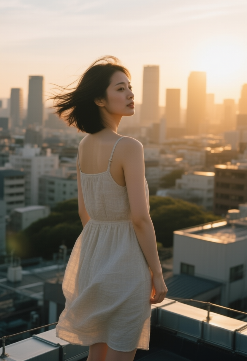 Rooftop Golden Hour