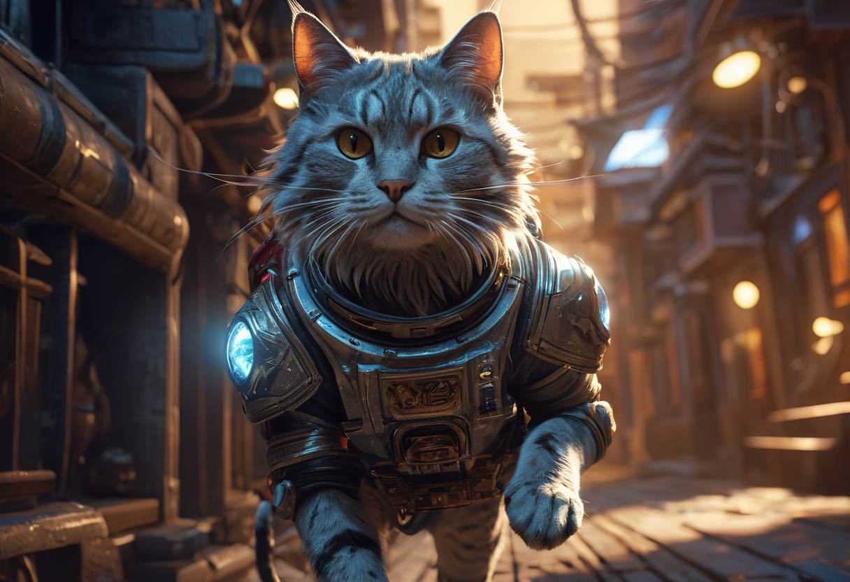 Astro Cat Run