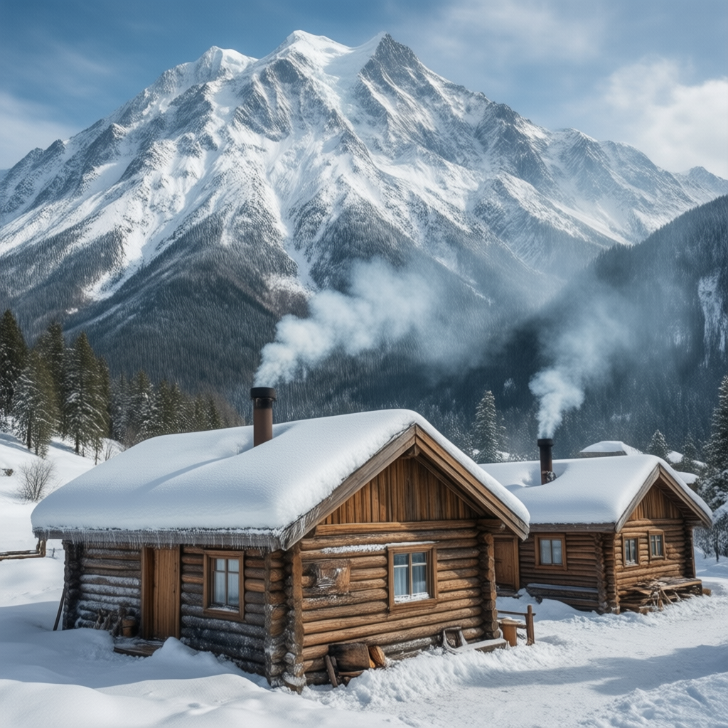 Winter Mountain Village 5