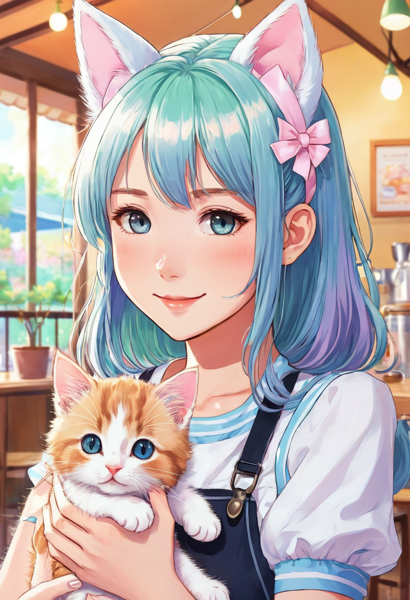 Cat Cafe: Kitten