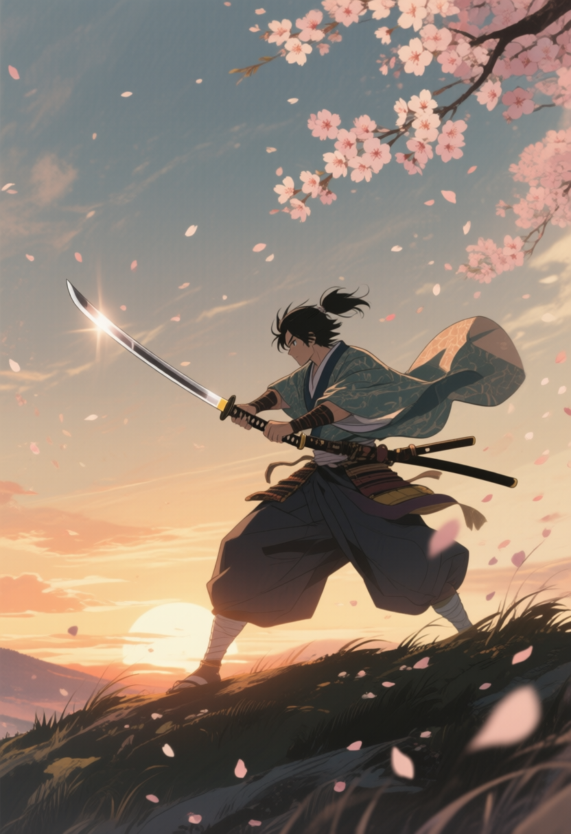Samurai at Sunset 4