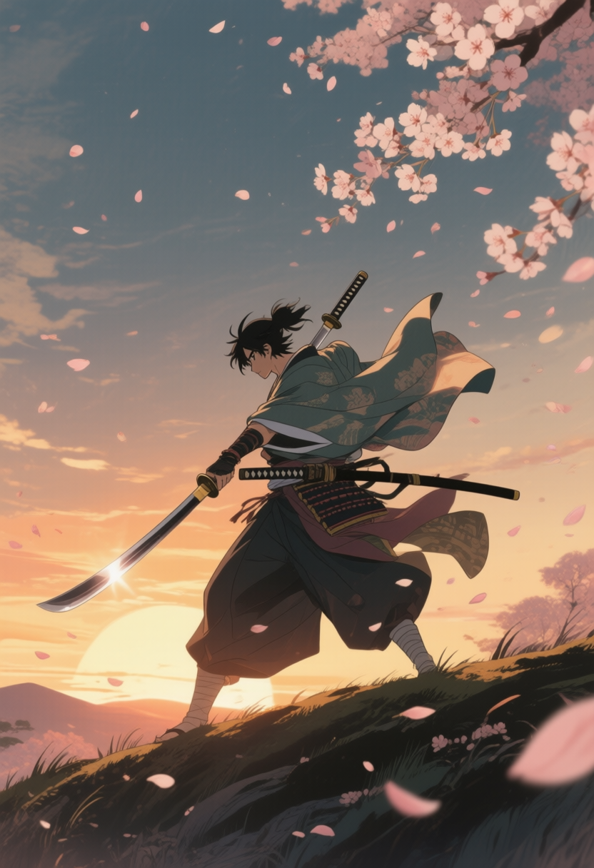Samurai at Sunset 2