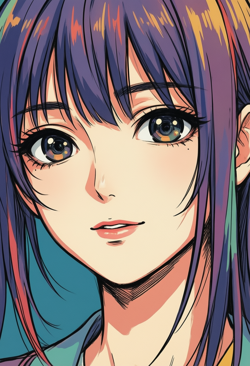 Model Anime 2D V2 7