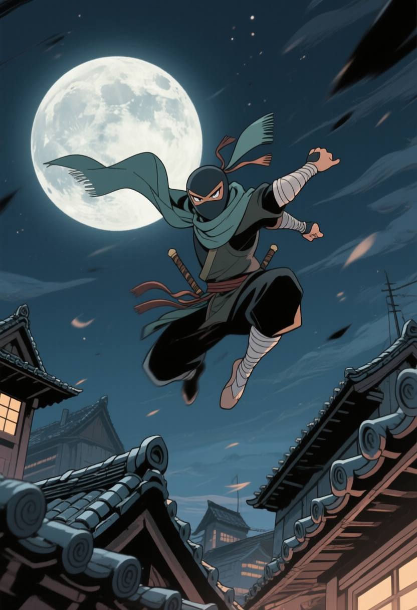 Rooftop Ninja Chase 3